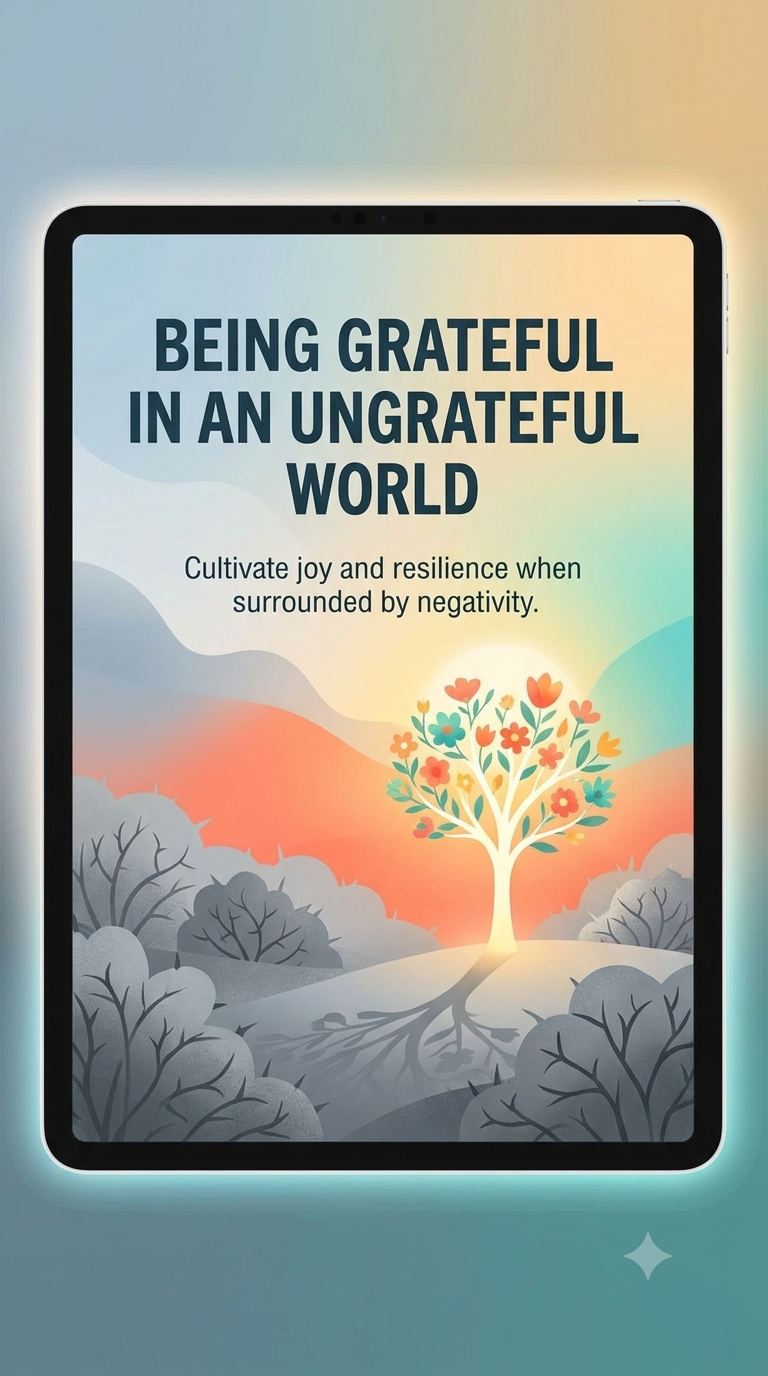 Being Grateful in an Ungrateful World